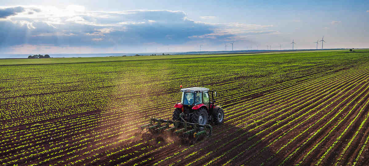 traktor a termőföldön, mezőgazdaság, termőföldek adásvételének szabályai